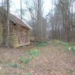 sharecropper house before the fence